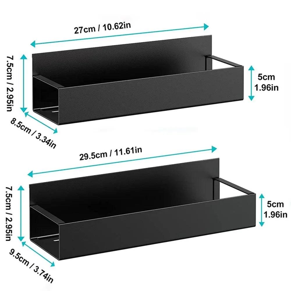 No-Drill Floating shelves