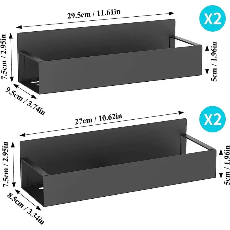No-Drill Floating shelves